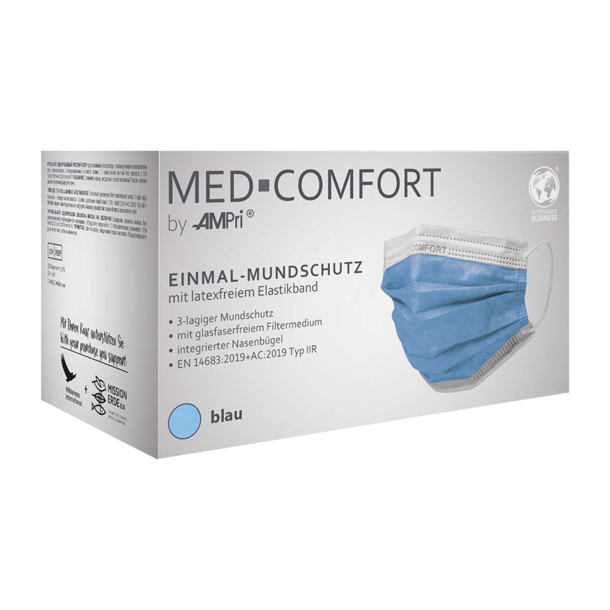 OP Maske, Typ IIR, Med-Comfort