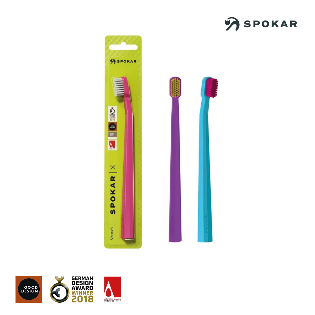 SPOKAR X ULTRASOFT Zahnbürste