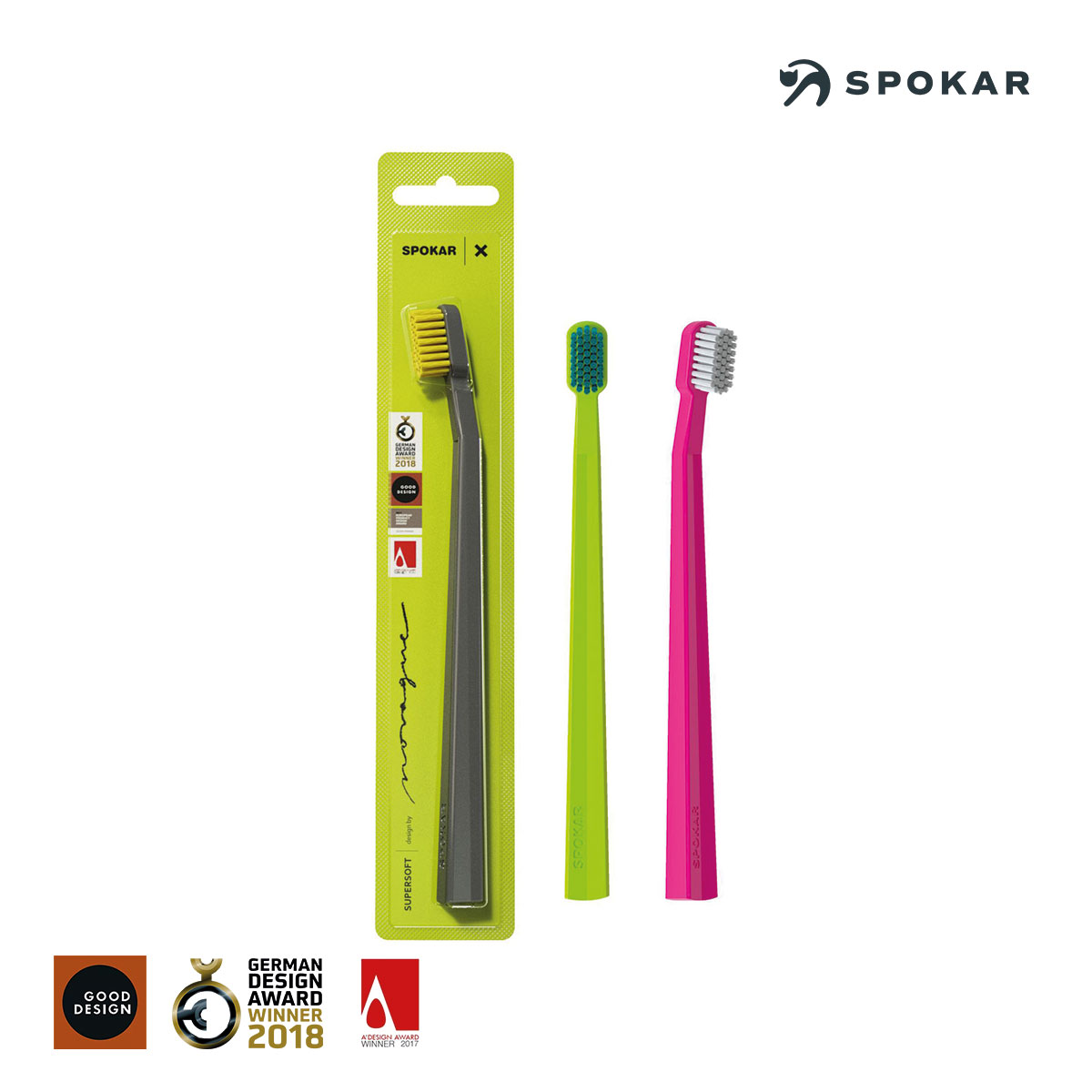 SPOKAR X SUPERSOFT Zahnbürste