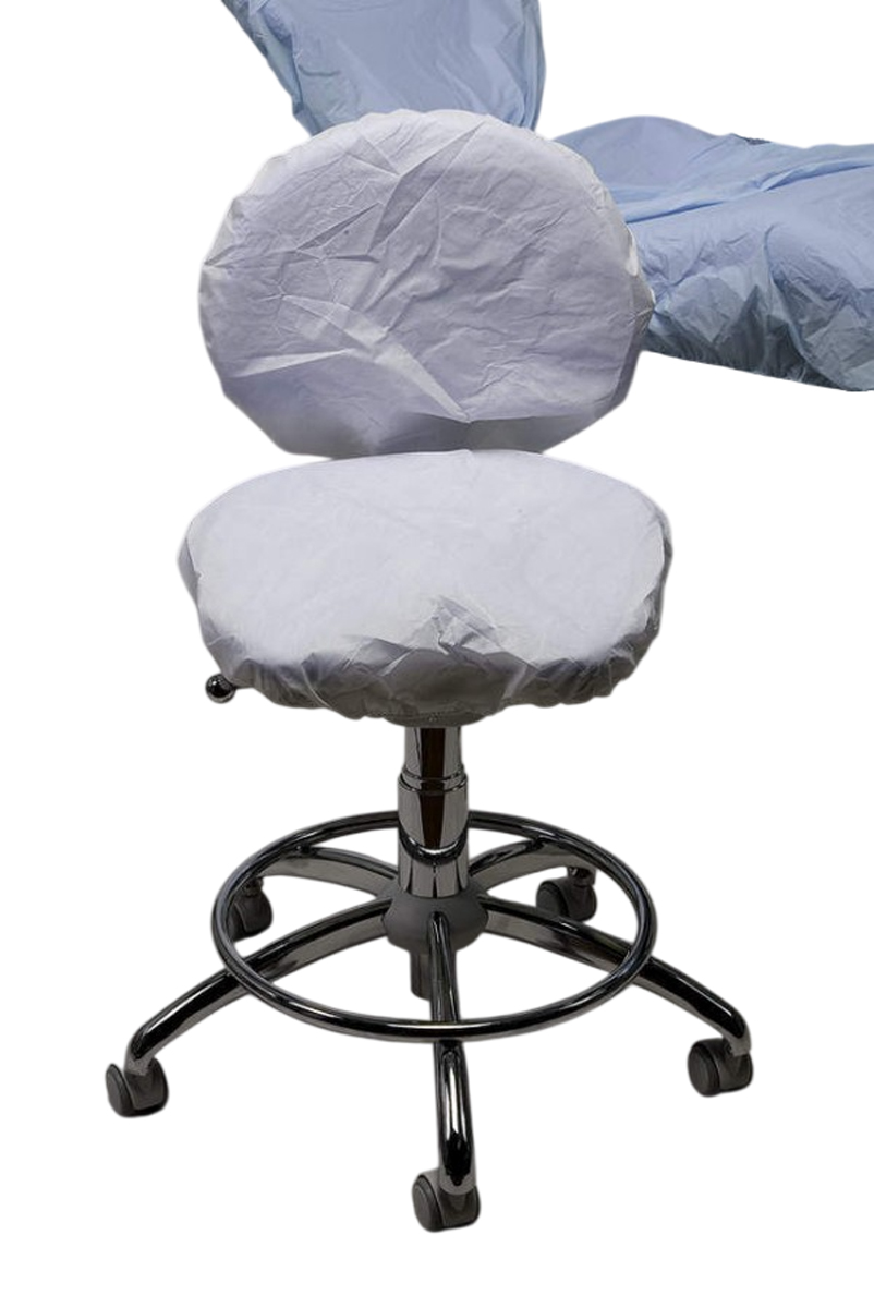 Rückenlehnenüberzug für Behandlungsstuhl, weiss