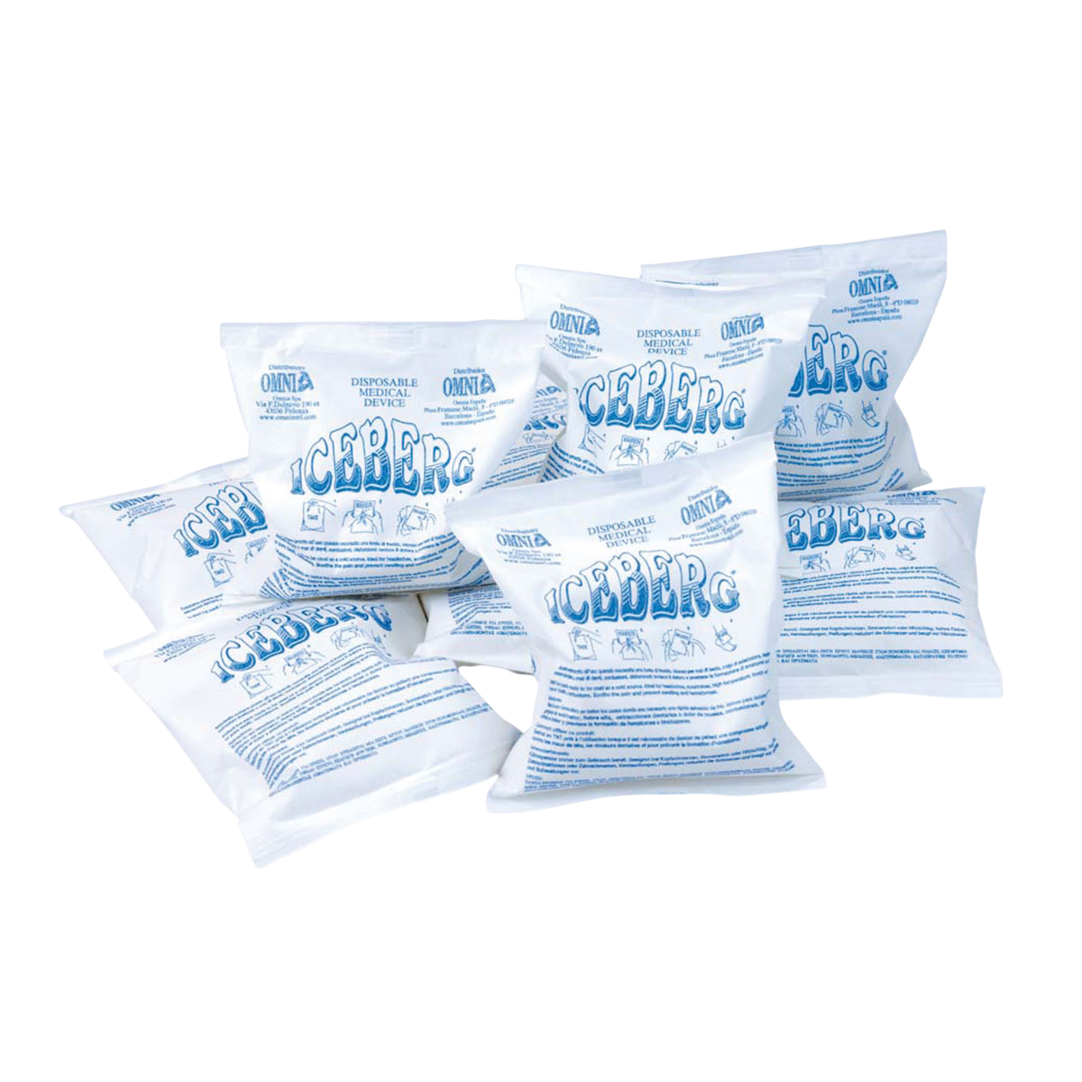 Vliesstoff Eisbeutel sofort frierend Iceberg®
