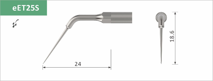 eET25S Endo Revision - Kurz,  passend für EMS®