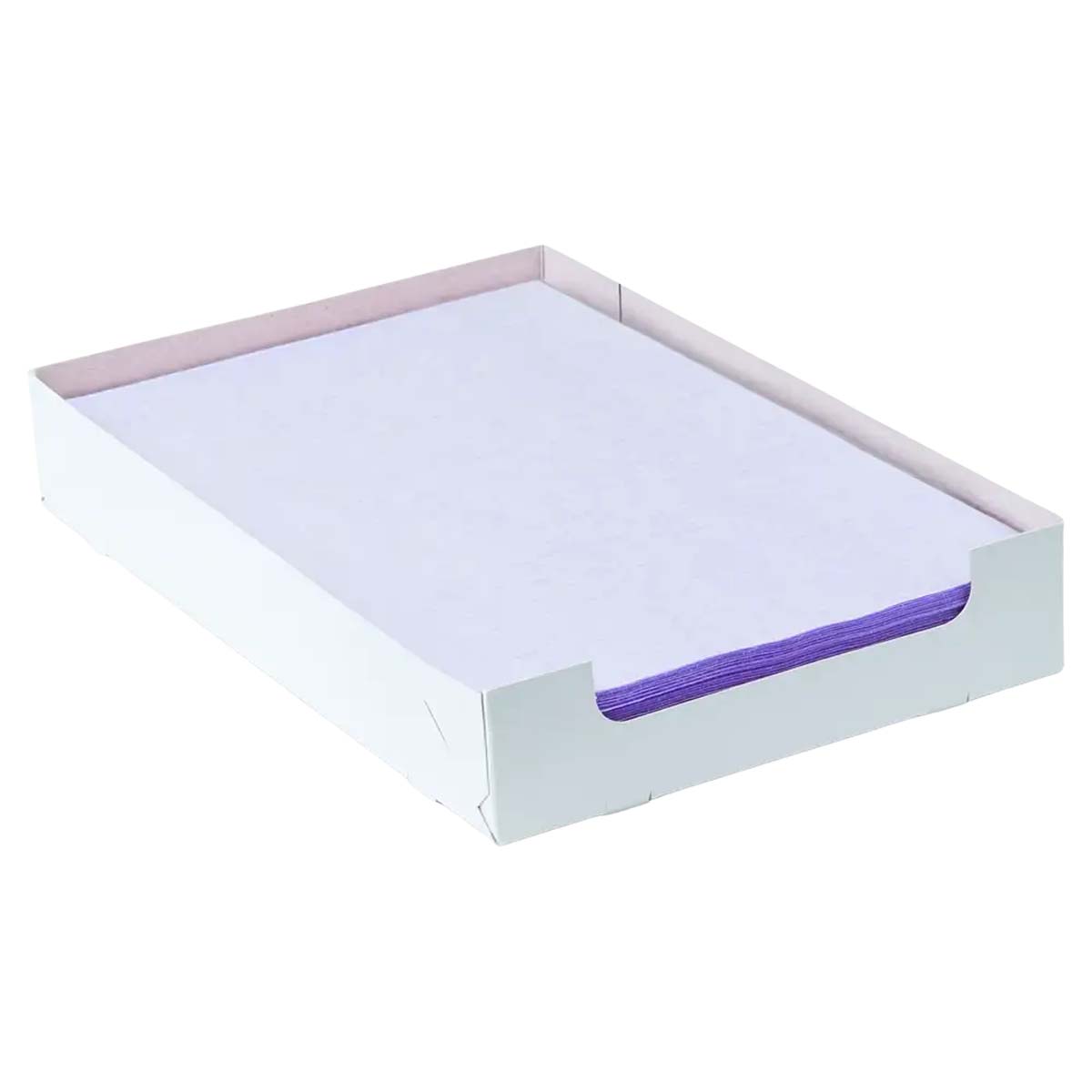 Einweg Tray-Filterpapier in der Box, 18 x 28 cm | 250 Stück