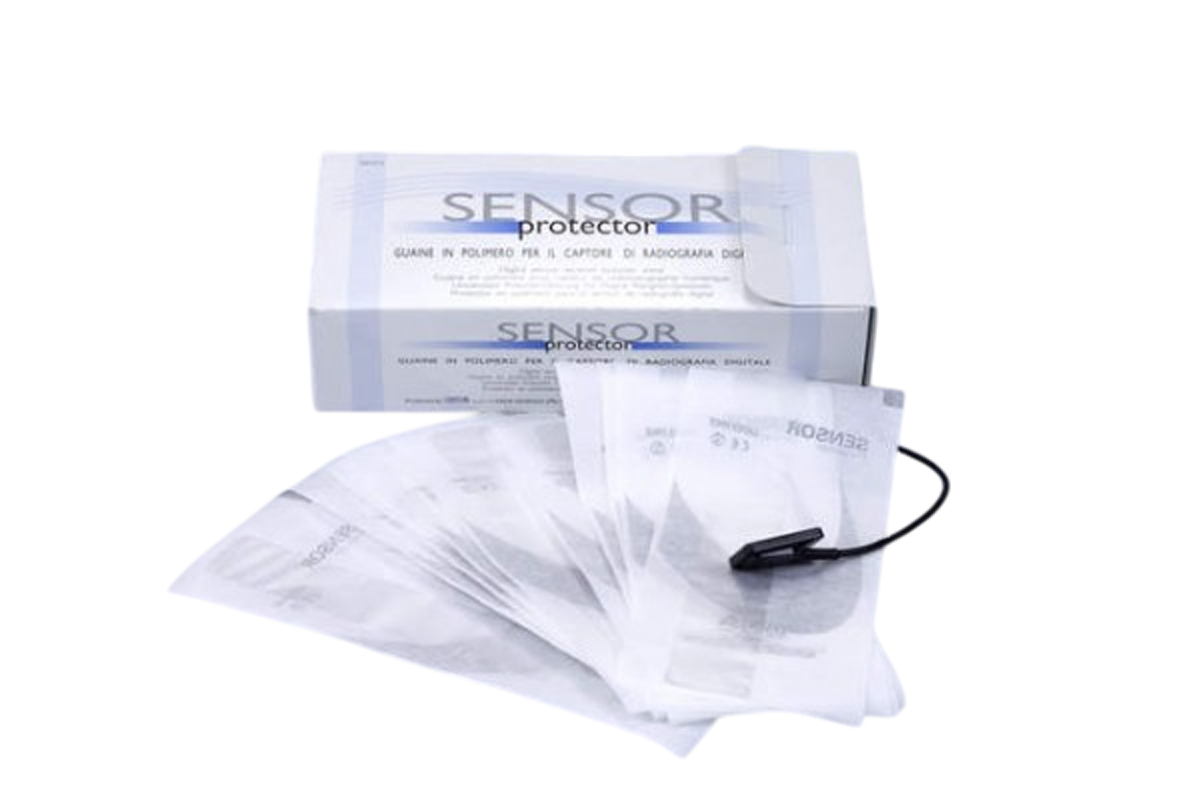 Digitale Röntgensensorabdeckung, max. 4,5 cm breit und 23 cm lang, mit Einführungshilfe